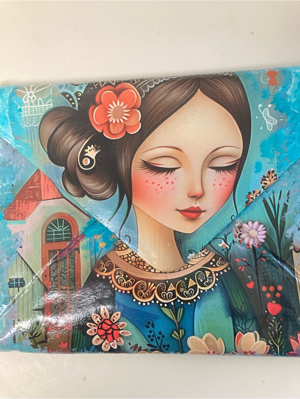 Hand Painted Handbag